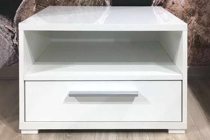 002 Міріна Спальня Тумба (White)