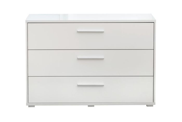 003 Міріна Спальня Комод 3-шухляди (White)