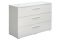 003 Міріна Спальня Комод 3-шухляди (White)