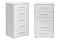 004 Міріна Спальня Комод 5-шухляди (White)