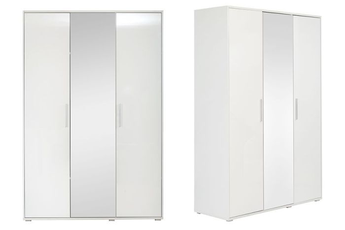 005 Міріна Спальня Гардероб 3-дверний (White)