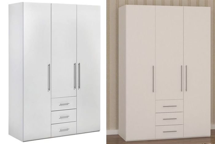 013 Магнум Шафа 3-дверна (White)