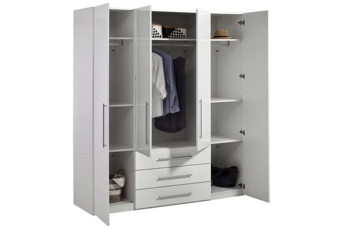 014 Магнум Шафа 4-дверна (White)