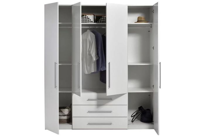 014 Магнум Шафа 4-дверна (White)