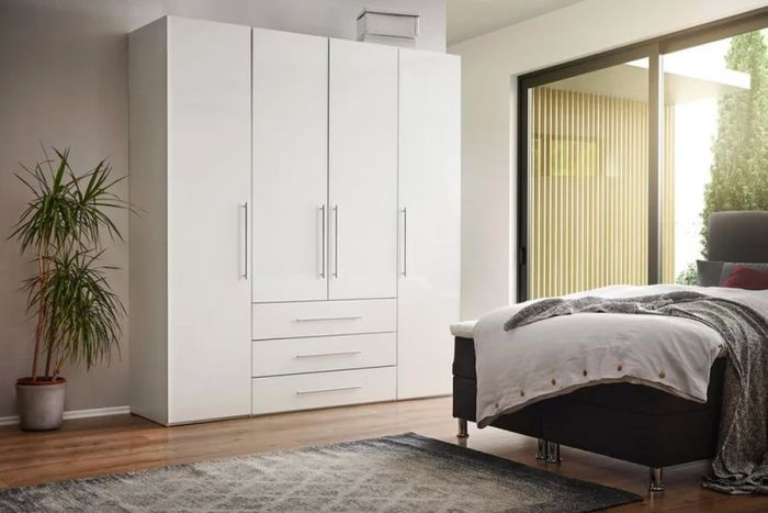 014 Магнум Шафа 4-дверна (White)