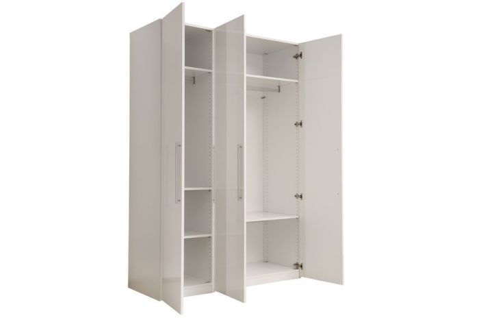 015 Глоссі Шафа 3-дверна (White)