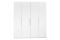 016 Глоссі Шафа 4-дверна (White)