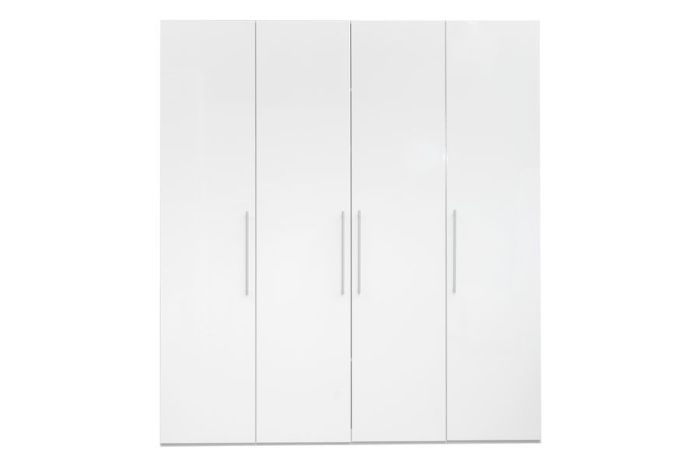 016 Глоссі Шафа 4-дверна (White)