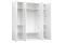 016 Глоссі Шафа 4-дверна (White)