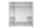 016 Глоссі Шафа 4-дверна (White)