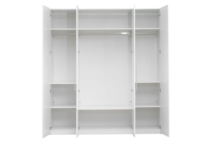 016 Глоссі Шафа 4-дверна (White)