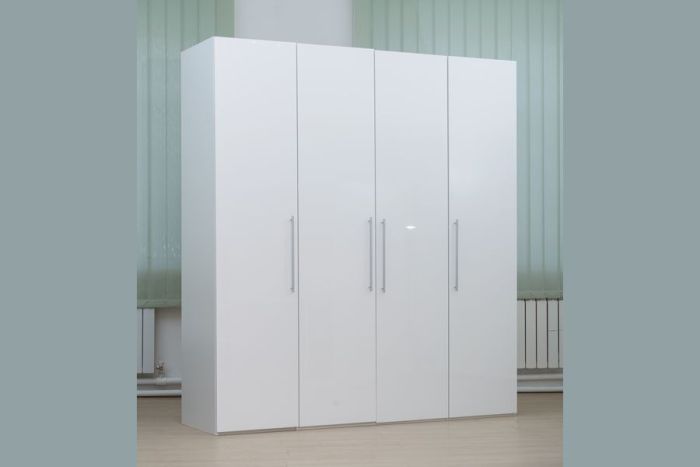 016 Глоссі Шафа 4-дверна (White)