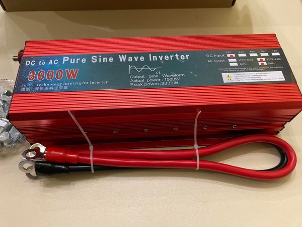 Інвертор 12в 220в чиста синусоїда 3000W