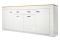 023 Лемберг Комод W1900 (White, Oak craft)