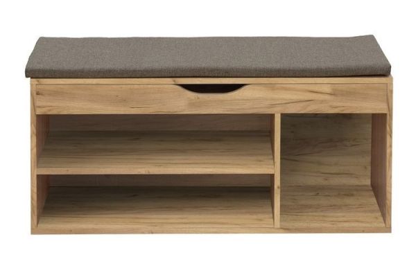 027_2 Взуттєва тумба Комфі (Gold craft oak)