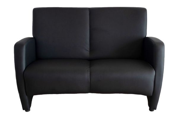 037_2 Сінді Диван 2-місний Білий/Чорний