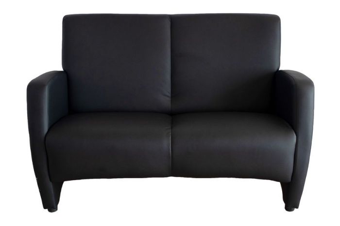 037_2 Сінді Диван 2-місний Білий/Чорний